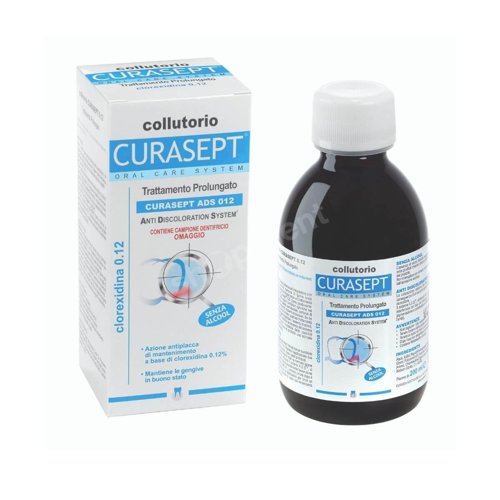 CURASEPT ADS 212 - Płyn do płukania jamy ustnej z chlorheksydyną 0.12% 200ml